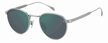 Men David Beckham Sunglasses: DB 1142/S - Matte Ruthenium- SpecSMART Eye Clinic (Diagonal View)